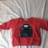 Pull monstre rouge - Verbaudet - 2A