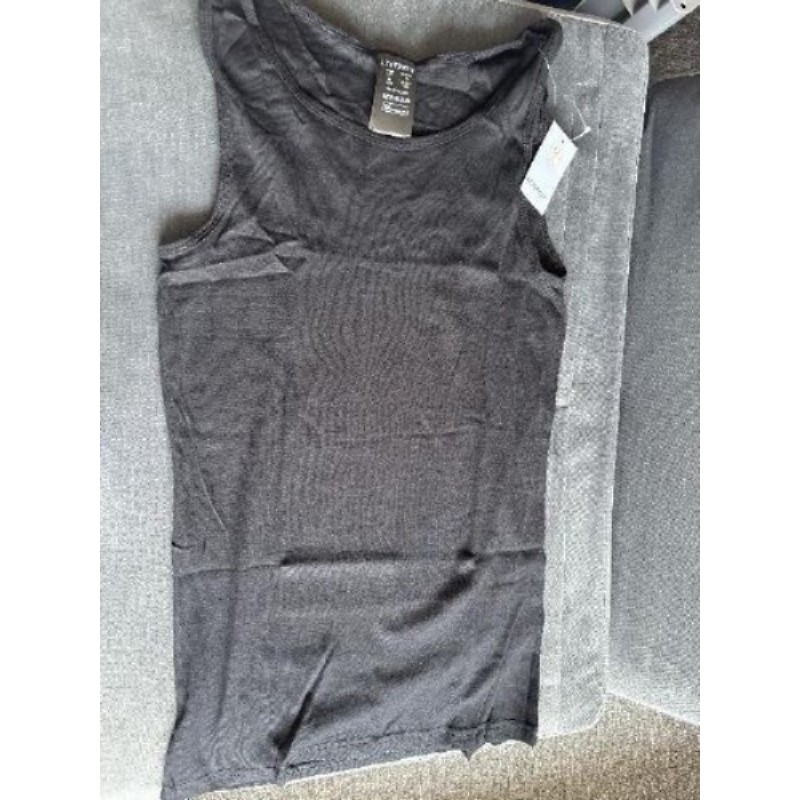 Débardeur homme noir neuf taille XL