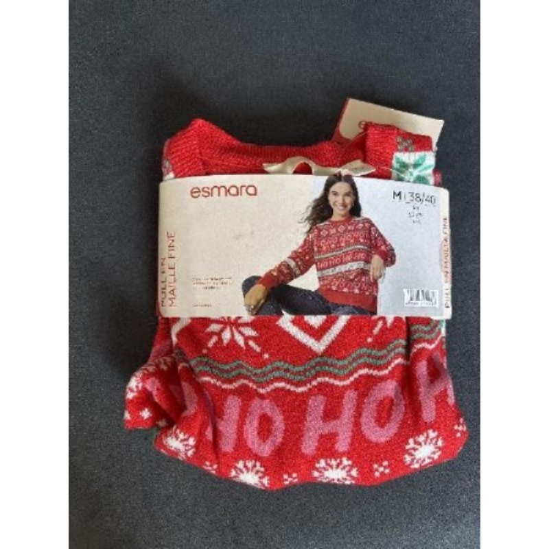 Pull Noël femme NEUF TAILLE M