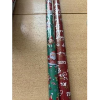Lot de 2 papier cadeau 