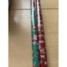Lot de 2 papier cadeau 