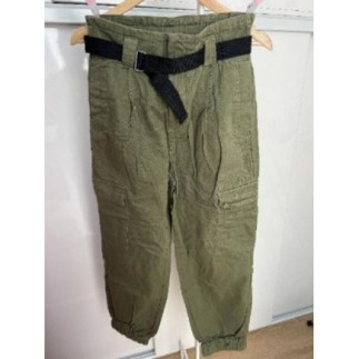 Pantalon cargo kaki avec...
