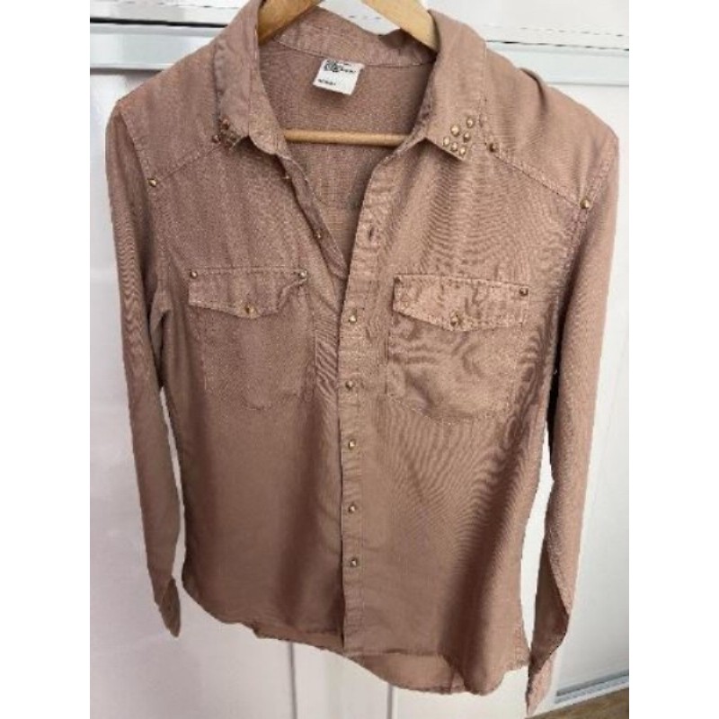 Chemise beige à clou taille 36