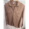 Chemise beige à clou taille 36
