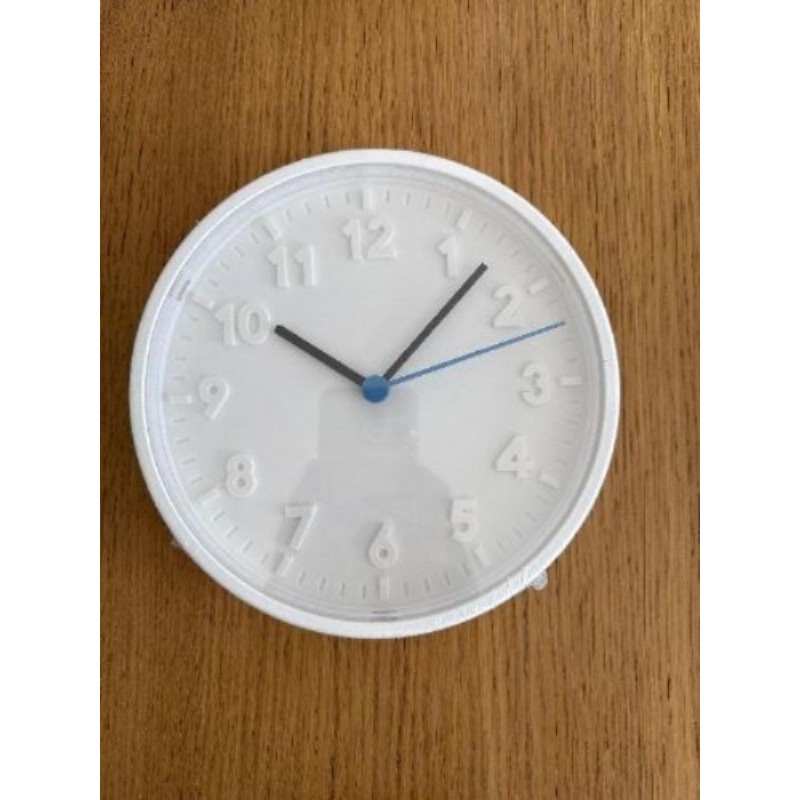 Horloge à aiguille blanche (IKEA)