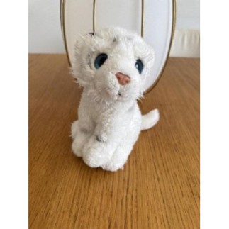 Peluche enfant tigre blanc