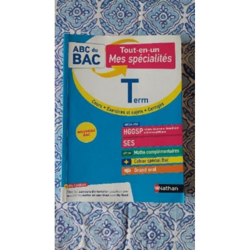 ABC du BAC - Terminale HGGSP/SES - Nathan