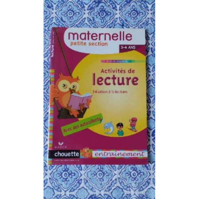 Maternelle Petite Section - activités de lecture - Hatier