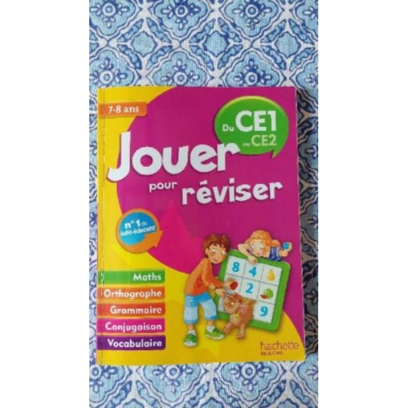 Cahier d'activités "Jouer pour réviser" du CE1 au CE2 - Hachette