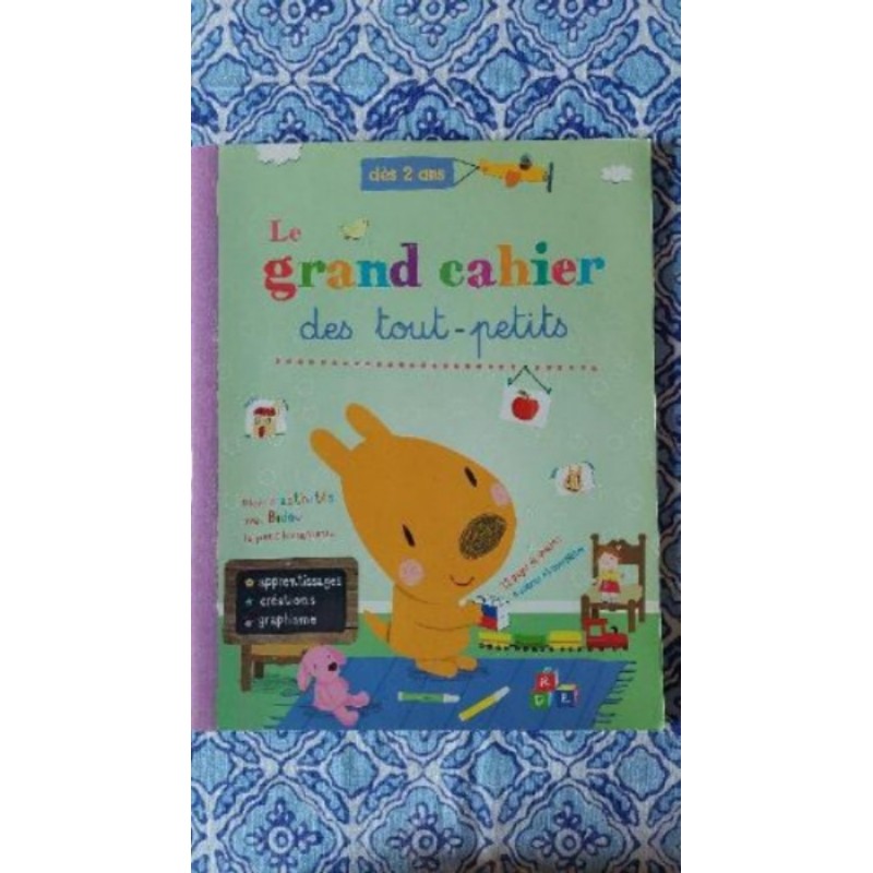 Cahier d'activités dès 2 ans