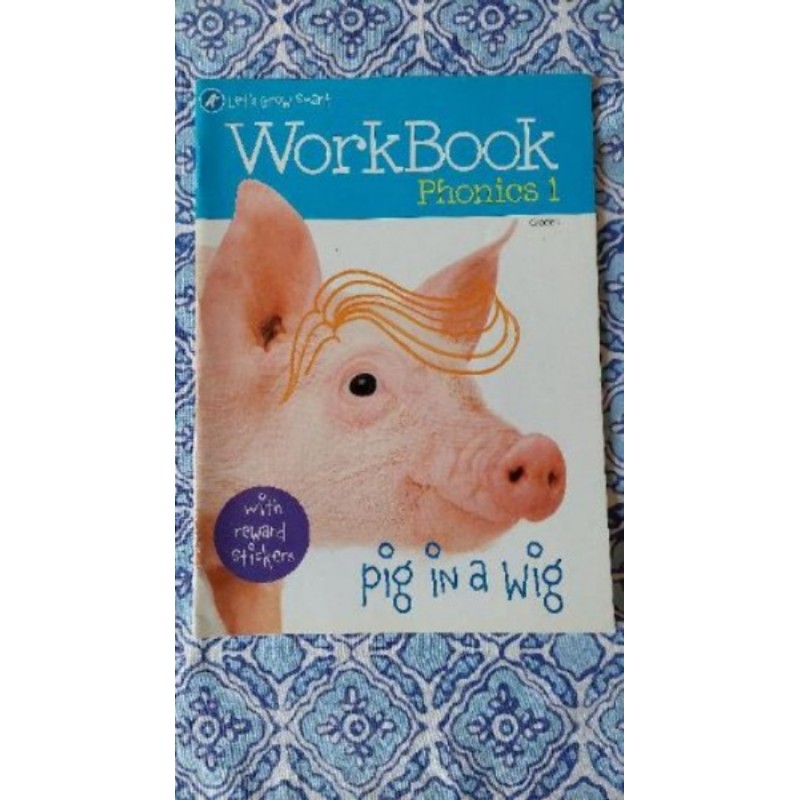 Cahier d'activités en Anglais "Phonics" (pig) - 6 ans