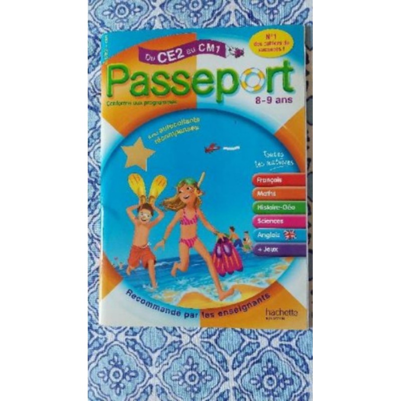 Cahier d'activités du CE2 au CM1 8-9 ans - Hachette 
