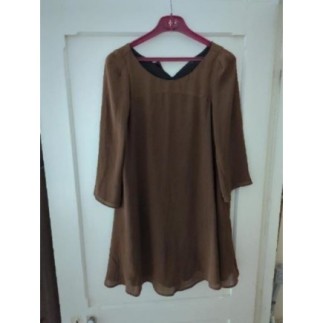 Robe marron Zara  TS