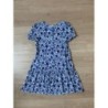 Robe viscose imprimée bleue fille 10 ans  creek – neuve jamais portée