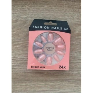 Faux ongles neufs - nude 