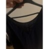 Haut femme bleu sans manches dos col V 42 Dorothy Perkins 