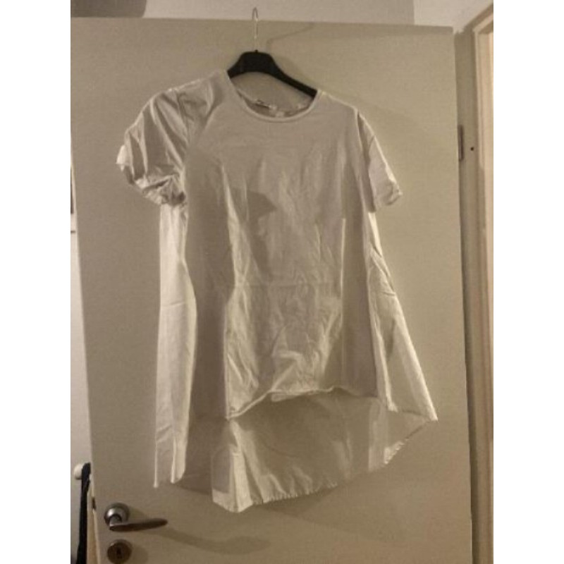 T-shirt long femme blanc L Sweewe