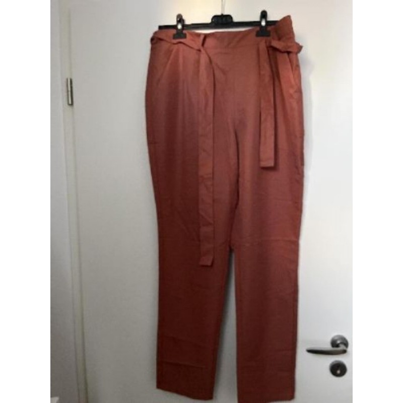 Pantalon femme fluide rose 44 Diane Laury