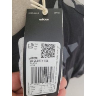 T shirt Noir Adidas enfant fille 13/14 ans neuf