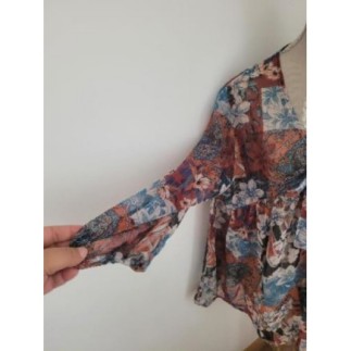 Blouse femme Blanche porte taille 46