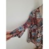 Blouse femme Blanche porte taille 46