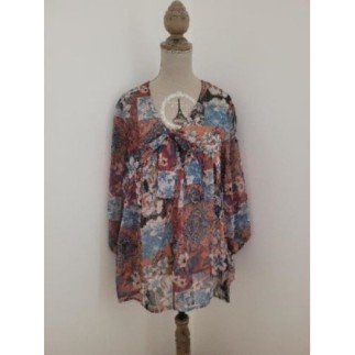 Blouse femme Blanche porte taille 46