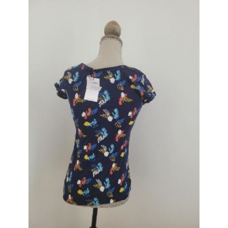 T shirt femme bleu Camaïeu taille Xs neuf 