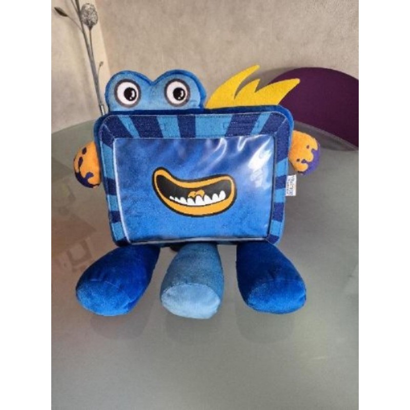 Support tablette bleu
