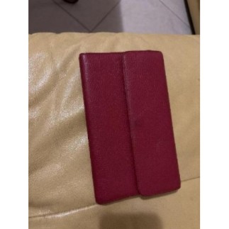 Grand portefeuille rouge en...