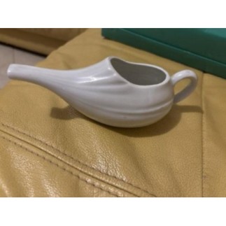 Saucier blanc en porcelaine 