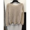 Pull beige taille S