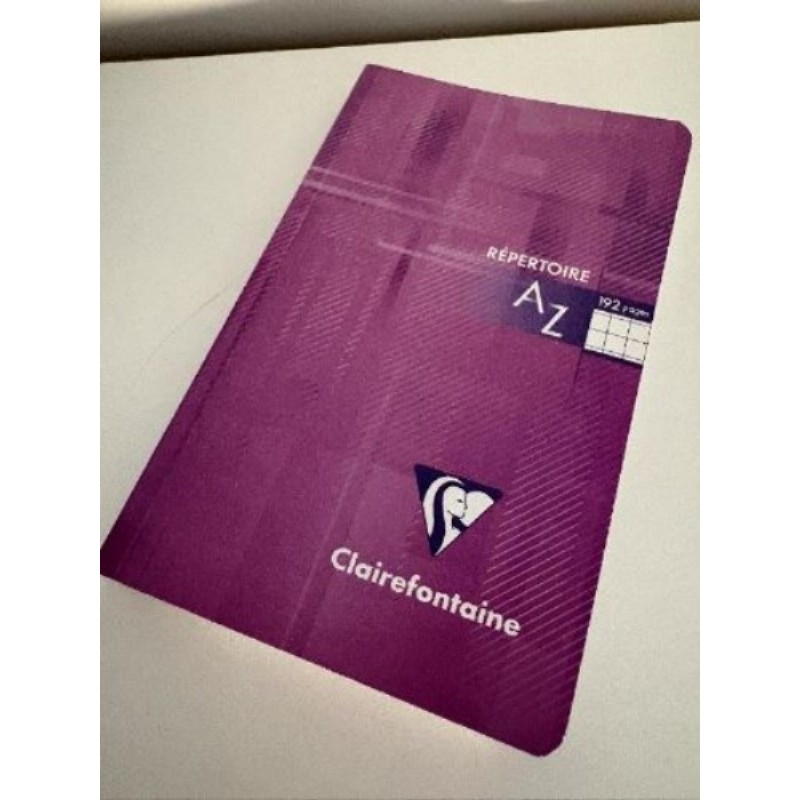 Répertoire carnet Claire fontaine