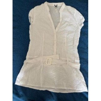 Chemise blanche manche courte 