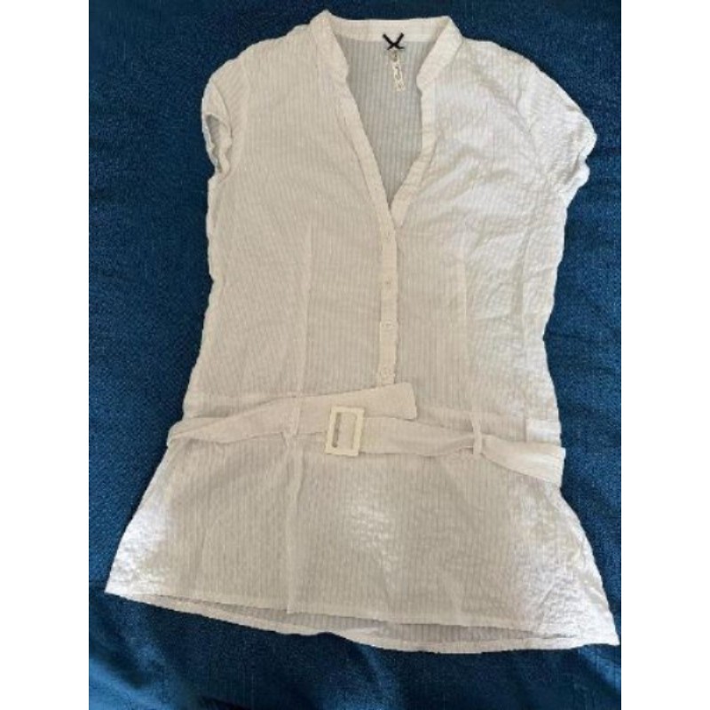 Chemise blanche manche courte 