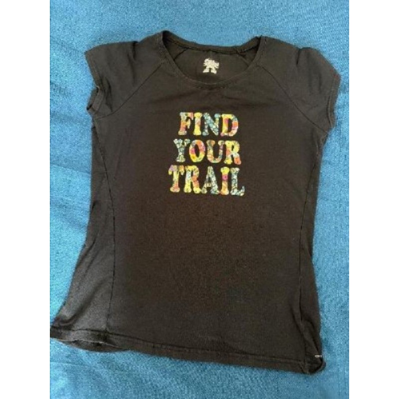 TEE shirt noir taille S find your trail
