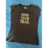 TEE shirt noir taille S find your trail