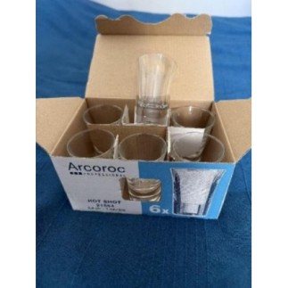 6 verres hot shot