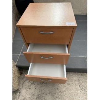 Meuble bureau 3 tiroirs 