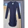 ROBE NOIR KIABI XXS NEUF MANCHES LONGUES