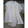 PYJAMA ET VESTE SOIE CREME