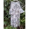ROBE BLANC OISEAUX PHILDAR 44