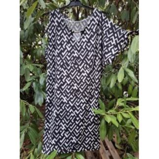 ROBE NOIR ET BLANC...