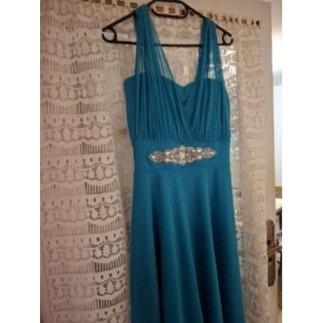 ROBE SOIREE TURQUOISE...