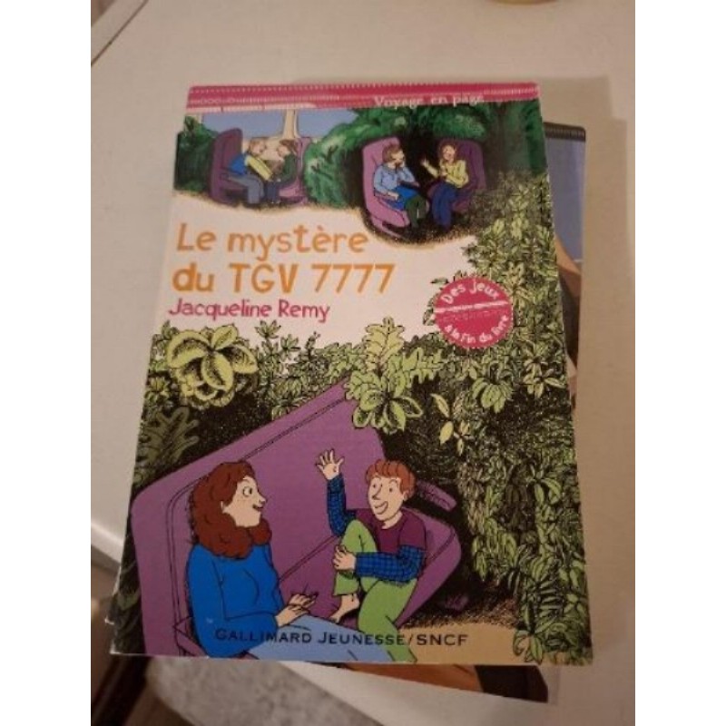 LIVRE MYSTERES DU TGV 777