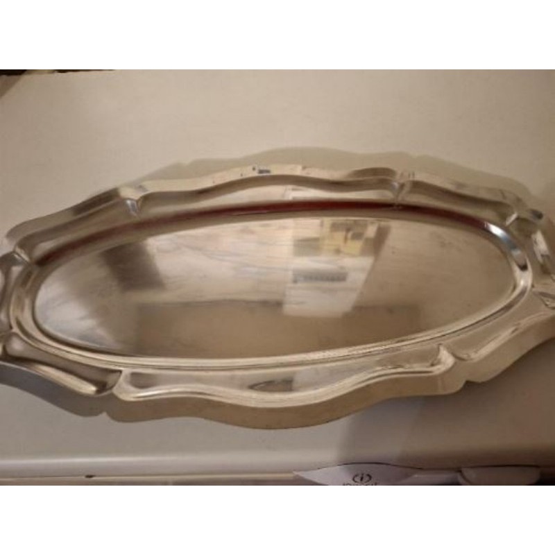 GRAND PLATEAU OVALE INOX