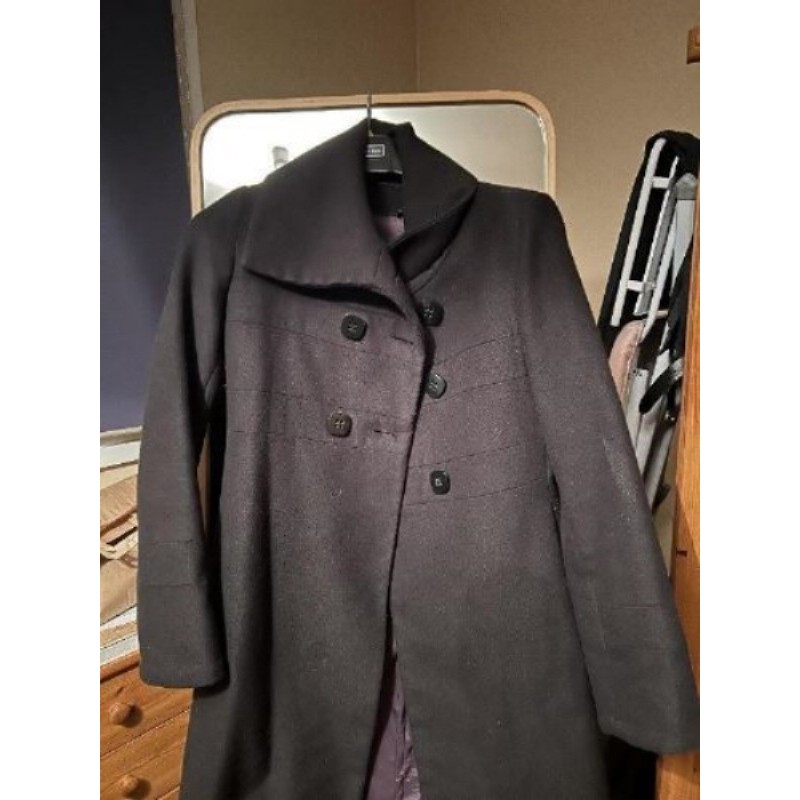 Manteau femme noir Caroll T42