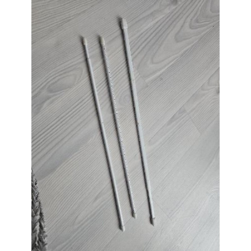 3 petites tringles extensible 