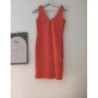 Robe rouge corail sans manche H&M