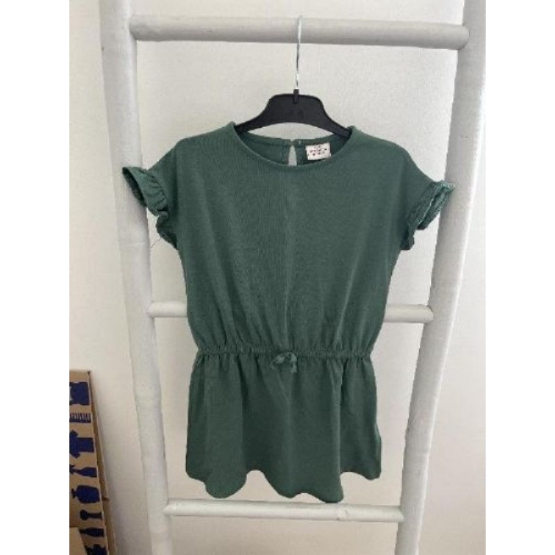 Robe verte TAO fille 5 ans 