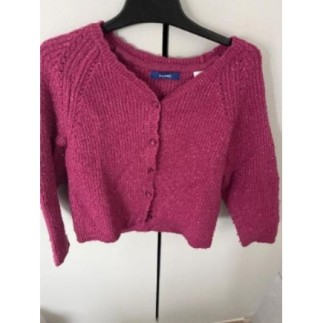 Gilet violet Okaidi 4 ans 